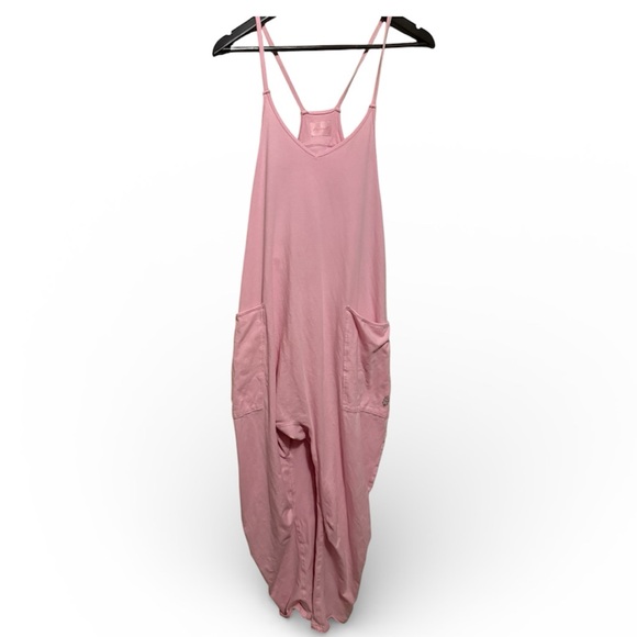 FP Movement by Free People Hot Shot Onesie Bubblegum Pink size XS - Picture 3 of 5